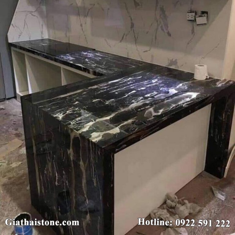 Đá marble đen ngân hà - Kho Đá Gia Thái