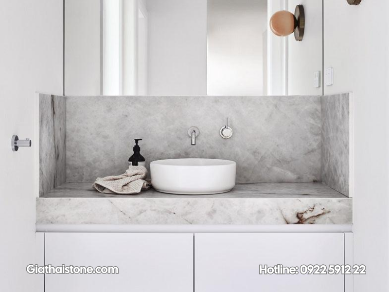 bàn đá lavabo phòng tắm