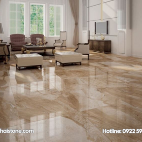Đá Marble lát nền ốp sàn: Đẹp sang nhưng có thực sự bền?