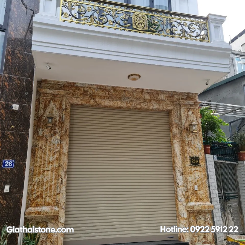 đá ốp mặt tiền nhà phố