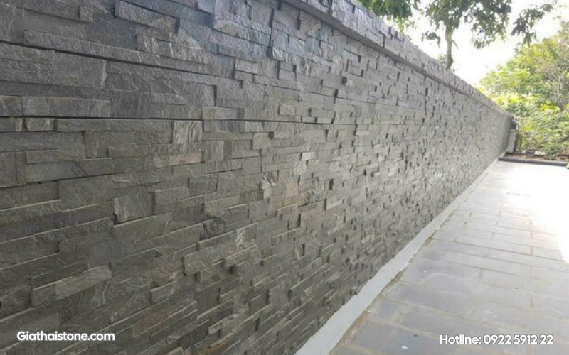 đá ốp tường ngoài trời