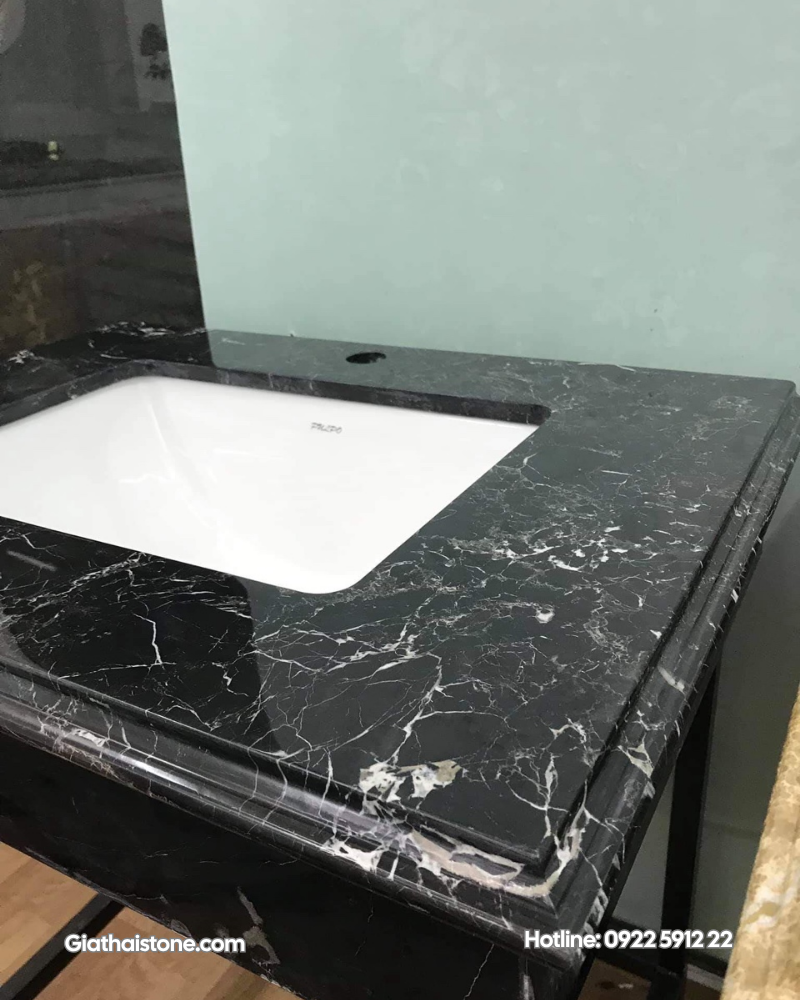 mẫu bàn đá lavabo đẹp 2026