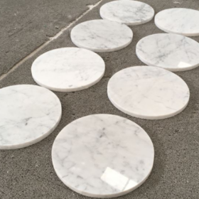 Đá Marble trắng Carrara – Vẻ đẹp trắng vân xám kinh điển từ Ý