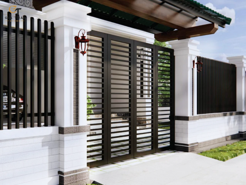 Đá ốp cổng, trụ cổng