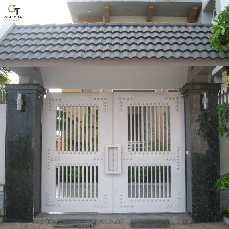 Đá ốp cổng, trụ cổng